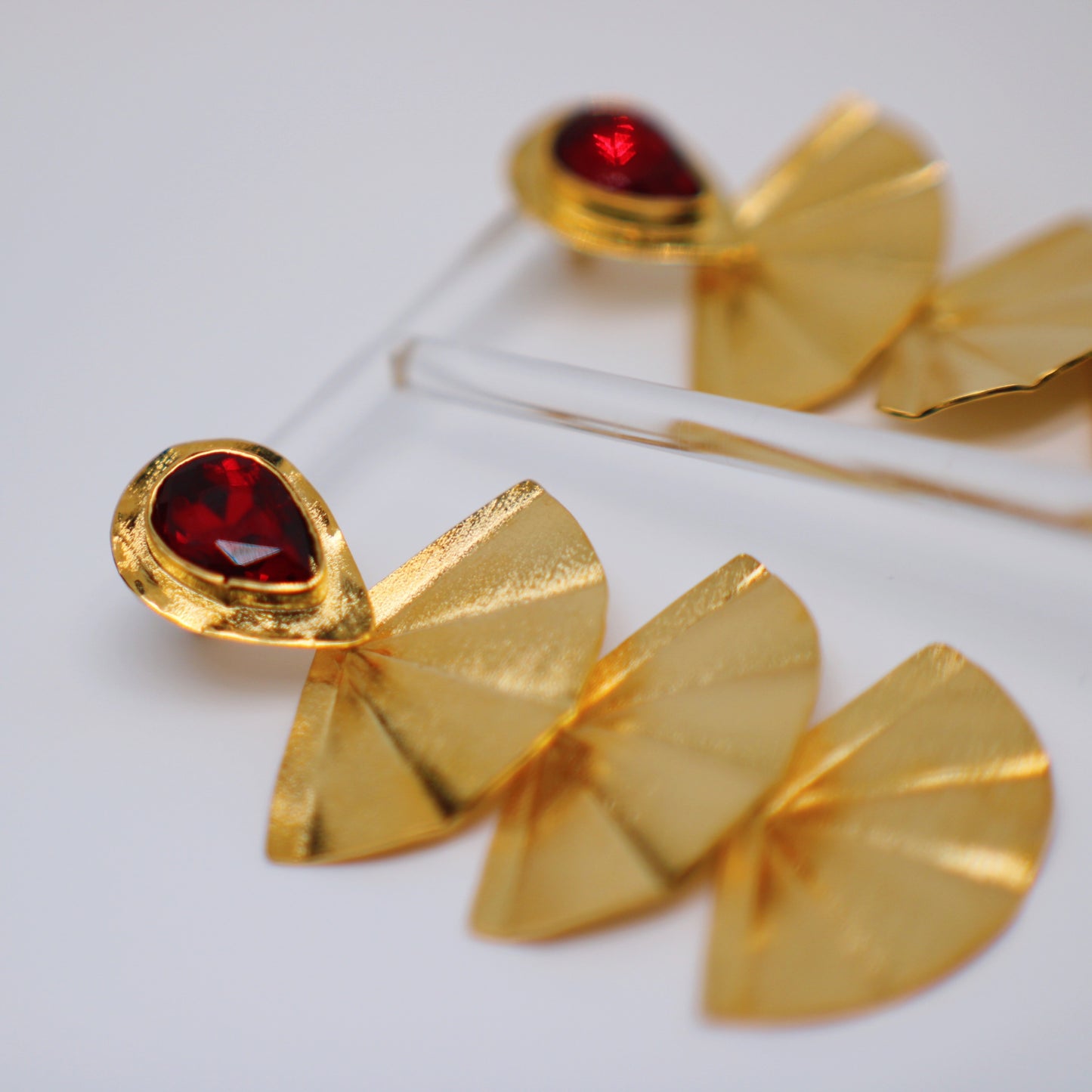 Earrings Heliconia